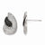 Sterling Silver CZ Polished Post Earrings