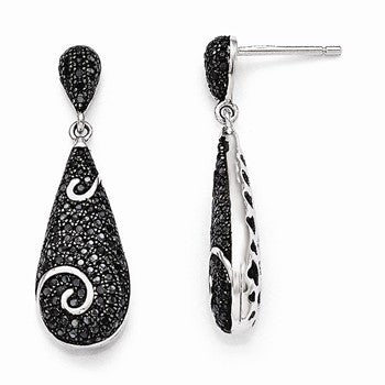 Sterling Silver CZ Earrings