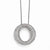 Sterling Silver & CZ Pendant Necklace