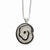 Sterling Silver & CZ Rose Pendant Necklace