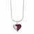 Sterling Silver & CZ Heart Necklace