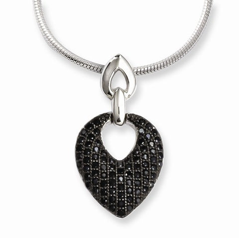 Sterling Silver & CZ Necklace