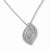 Sterling Silver & CZ Necklace