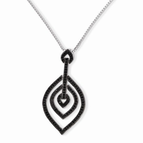 Sterling Silver & CZ Necklace