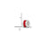 Red Enameled, Spacer Enhancer in Sterling Silver