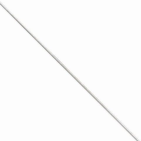 Sterling Silver Octagonal Snake Chain Bracelet