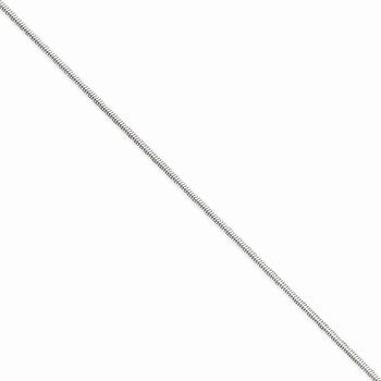 Sterling Silver Octagonal Snake Chain