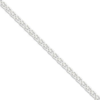 Sterling Silver Round Spiga Chain