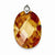 Sterling Silver Champagne CZ Pendant, Gorgeous Pendants for Necklace