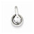 Sterling Silver CZ Circle pendant, Adorable Pendants for Necklace