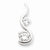 Sterling Silver CZ Pendant, Fine Pendants for Necklace