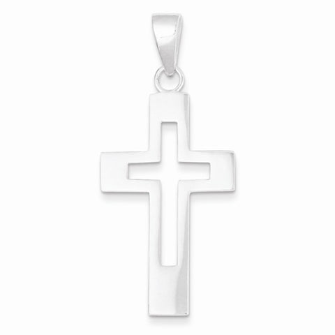 Sterling Silver Cross Pendant, Adorable Pendants for Necklace