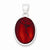 Sterling Silver Oval Dyed Howlite Pendant, Pendants for Necklace
