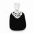 Sterling Silver Black Onyx pendant, Stylish Pendants for Necklace
