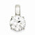 Sterling Silver Round CZ pendant, Dazzling Pendants for Necklace