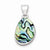 Sterling Silver Abalone Pendant, Pendants for Necklace