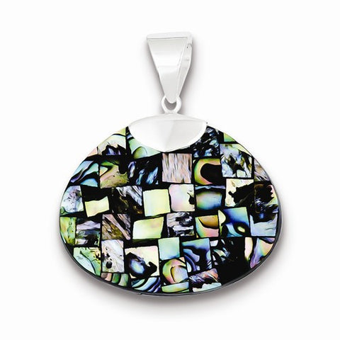 Sterling Silver Shell Pendant, Pendants for Necklace