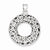Sterling Silver Circle pendant, Exquisite Pendants for Necklace
