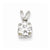 Sterling Silver CZ Pendant, Appealing Pendants for Necklace