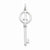 Sterling Silver Peace Sign Key Pendant, Pendants for Necklace