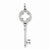 Sterling Silver CZ Key pendant, Fine Pendants for Necklace