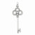 Sterling Silver CZ Key pendant, Pendants for Necklace
