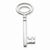 Sterling Silver Key pendant, Exquisite Pendants for Necklace