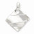 Sterling Silver Polished & Textured Fancy Pendant, Fine Pendants for Necklace