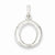 Sterling Silver Round Polished Pendant, Pendants for Necklace