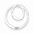 Sterling Silver Polished Circle Pendant, Pendants for Necklace