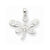 Sterling Silver Polished Dragonfly pendant, Lovely Pendants for Necklace