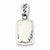 Sterling Silver Reversible White Turquoise Pendant, Pendants for Necklace