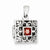 Sterling Silver Garnet Locket