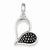 Sterling Silver Antiqued Heart Pendant, Pendants for Necklace