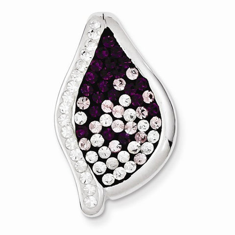 Sterling Silver Stellux Crystal & White pendant, Gorgeous Pendants for Necklace