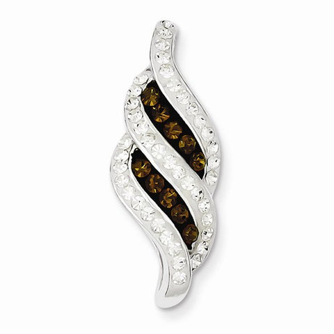 Sterling Silver Stellux Crystal pendant, Stylish Pendants for Necklace