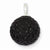 Sterling Silver Stellux Crystal 12mm Black Ball Pendant, Pendants for Necklace