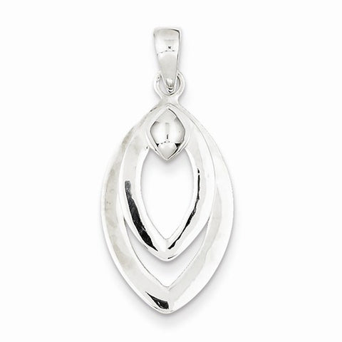 Sterling Silver Moveable Drop Pendant, Pendants for Necklace