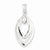 Sterling Silver Moveable Drop Pendant, Pendants for Necklace