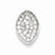 Sterling Silver Rhodium Plated CZ pendant, Exquisite Pendants for Necklace