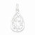 Sterling Silver Filigree Oval pendant, Gorgeous Pendants for Necklace