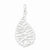 Sterling Silver Polished Pendant, Pendants for Necklace