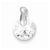 Sterling Silver Rhodium Plated CZ pendant, Fine Pendants for Necklace