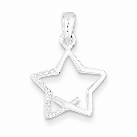Sterling Silver Star pendant, Gorgeous Pendants for Necklace