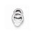 Sterling Silver Rhodium Plated CZ Pendant, Dazzling Pendants for Necklace