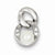 Sterling Silver Rhodium Plated White Synthetic Pearl Pendant, Pendants for Necklace