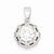 Sterling Silver CZ Pendant, Fine Pendants for Necklace