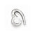 Sterling Silver Rhodium Plated CZ Heart pendant, Delightful Pendants for Necklace