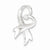 Sterling Silver CZ Heart Pendant, Fine Pendants for Necklace