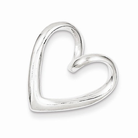 Sterling Silver Heart pendant, Stylish Pendants for Necklace